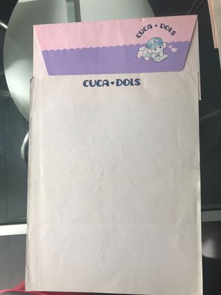 Cartas infantiles con sobres vintage