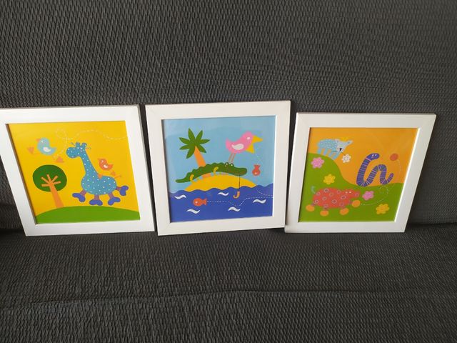 Cuadros para habitación infantil