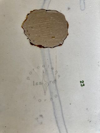 Fuente de porcelana Isard Valls para horno