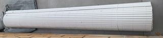 Cañizo PVC color blanco 2x5m