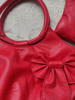 Pack bolso, cartera y pendientes