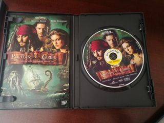 pelicula de piratas del caribe en DVDs