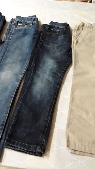 pantalones de niño talla de cuatro a seis años