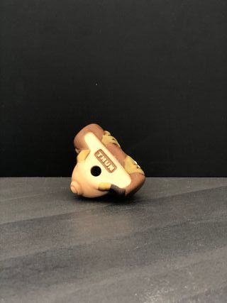 Maiale con mangiatoia presepe classico Thun