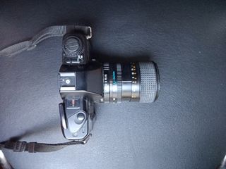 Cámara de fotos reflex Minolta X-300S analógica