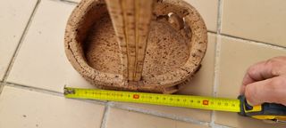 Vintage - Cesta Cortiça asa alta