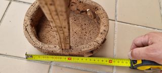 Vintage - Cesta Cortiça asa alta