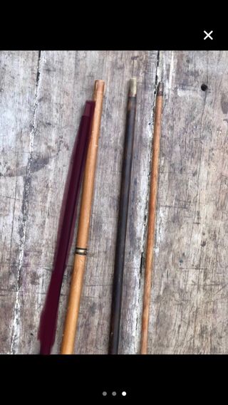 Set di bastoni da passeggio antichi