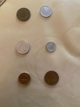 Lote de Monedas Antiguas de Europa España, Francia