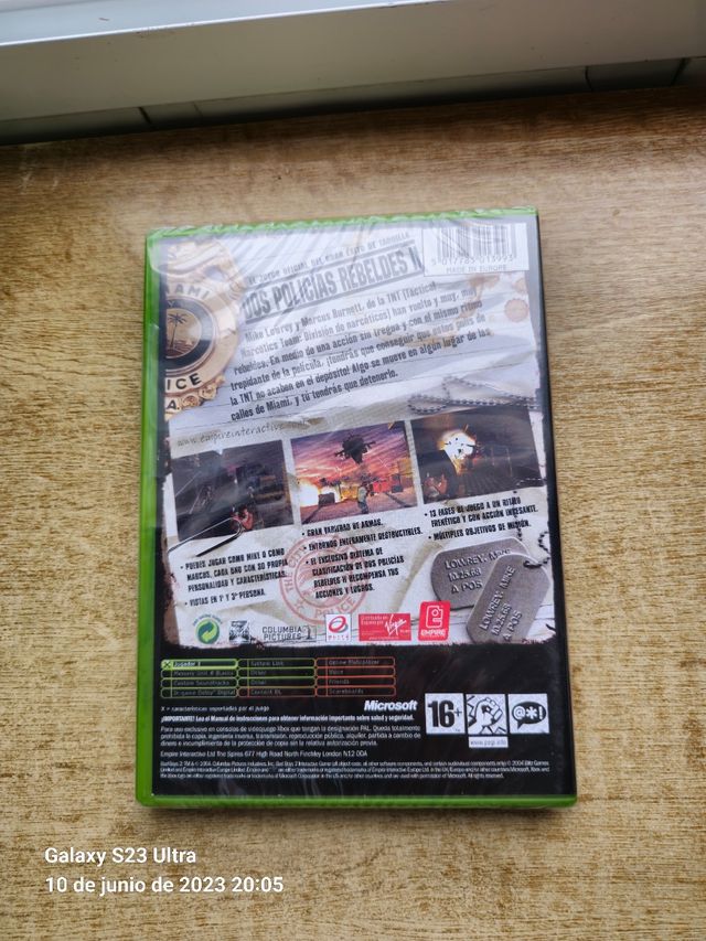 DOS POLICÍAS REBELDES PRECINTADO XBOX 