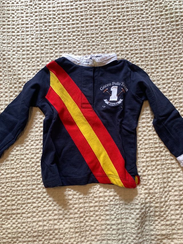 Polo bandera España Gocco