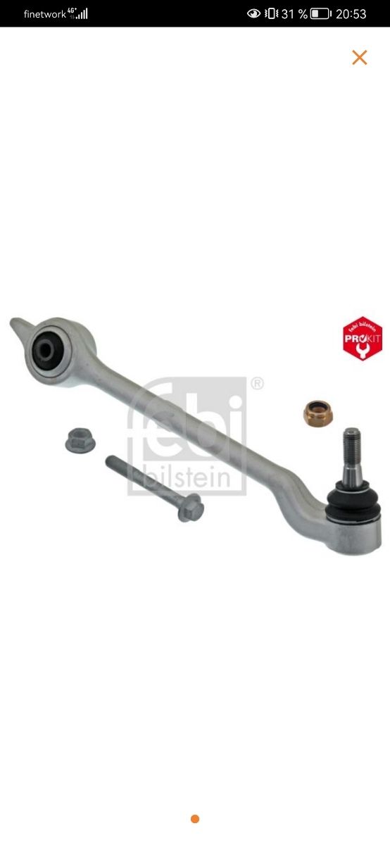 Barra oscilante BMW e39 Febi Bilstein
