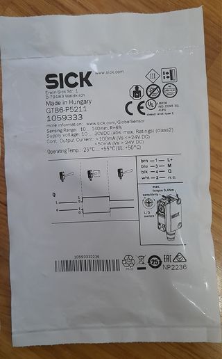 Fotocélulas sick P5211