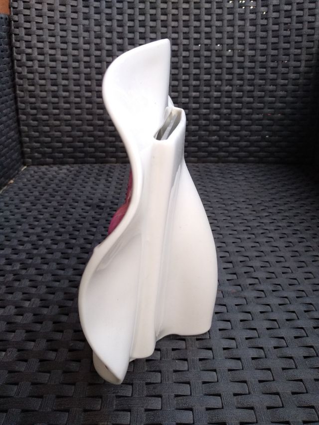 Marco de fotos lazo rosa y flores