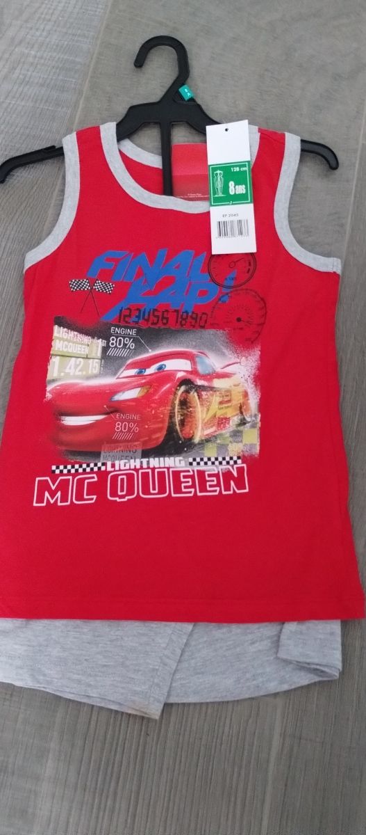 conjunto para el verano 8 años nuevo de algodón