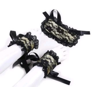 conjunto sexy esposas y antifaz lencero