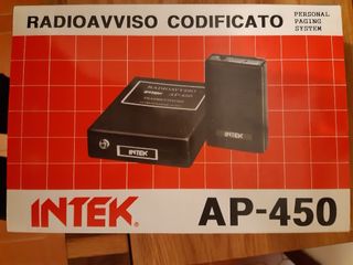 Radioavviso codificato Intek AP-450