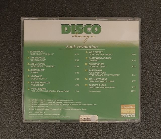 "Disco Days" collana 8 CD