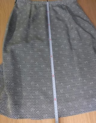 Falda con abertura