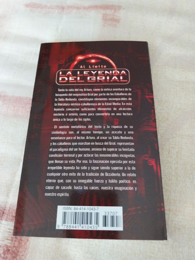 libro la leyenda del grial