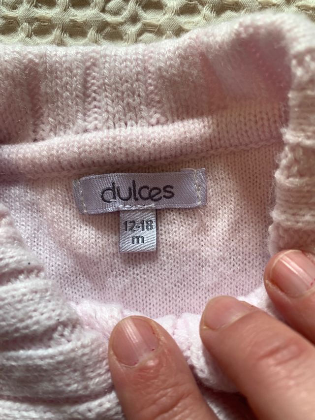 Abrigo de niña 12-18meses