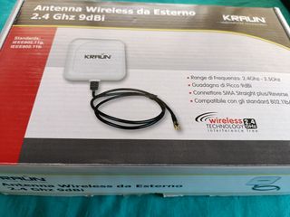 Antenna da esterno 2.4Ghz 9dbi wireless