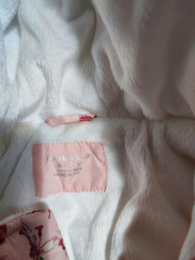 buzo niña abrigo 12-18 meses