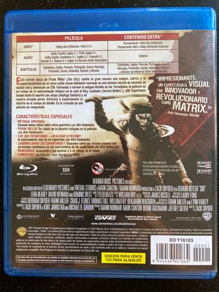 300 Blu-ray (como nuevo)