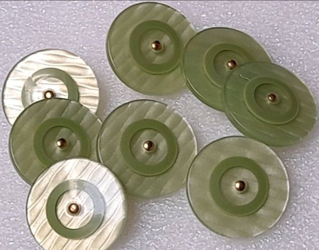 Lote 12 botones/9 colores