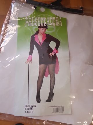 disfraz presentadora circo
