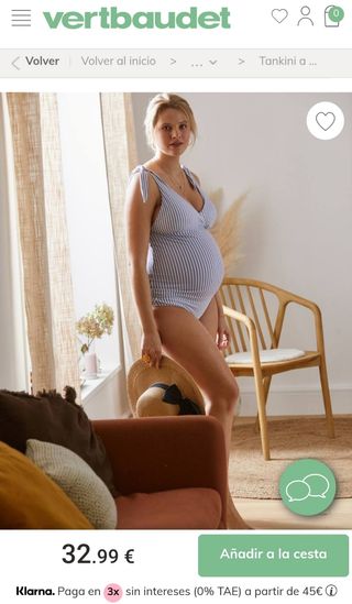 bañador bikini embarazada