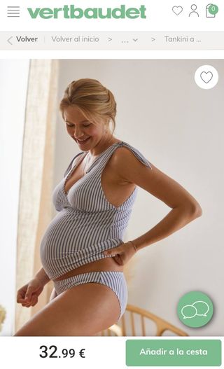 bañador bikini embarazada