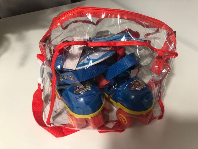 Set de patines y protecciones