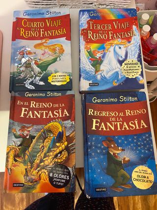 Colecciòn libros Gerònimo Stilton 