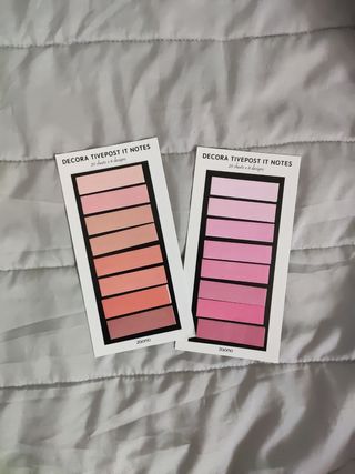 Post-it in carta colorata 