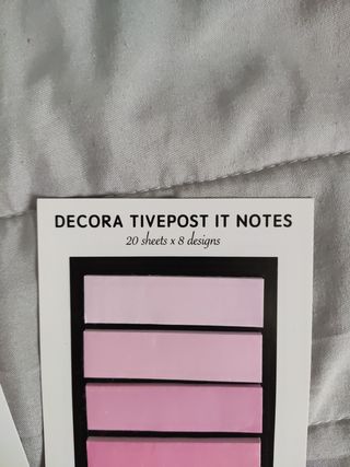 Post-it in carta colorata 