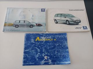 Manual del conductor Peugeot 807