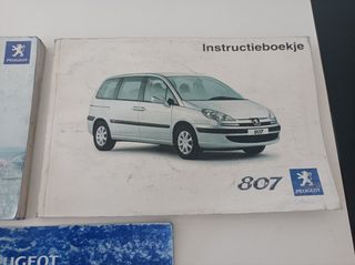Manual del conductor Peugeot 807
