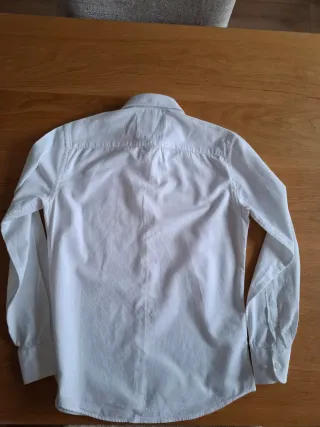 Camisa blanca adolescente Valecuatro. Talla XS