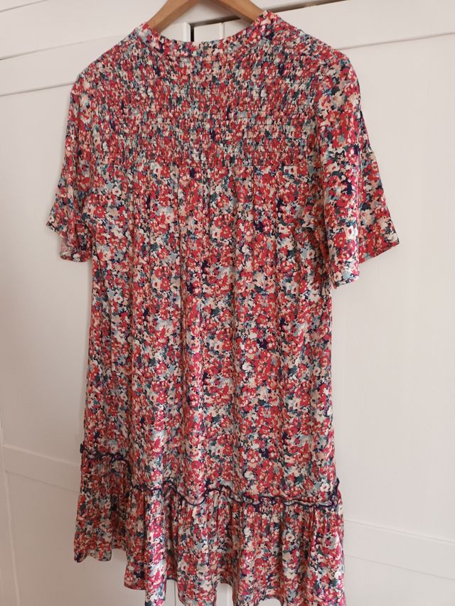 Vestido verano flores Oysho