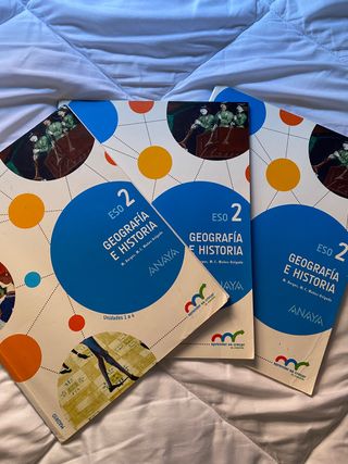 Libros de Geografía e Historia 2 ESO
