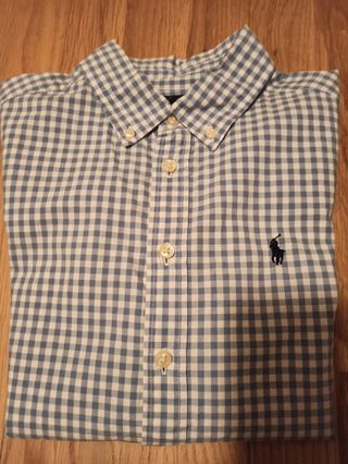 Camisa Ralph Lauren niño talla 10-12