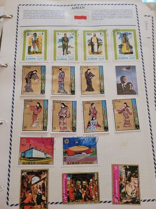 Album de sellos internacionles