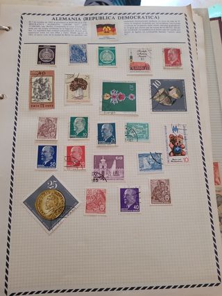 Album de sellos internacionles