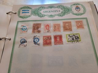 Album de sellos internacionles