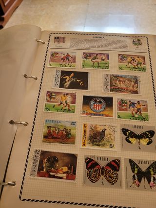 album de sellos internacionales