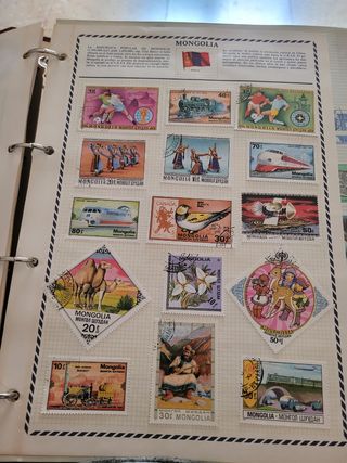 album de sellos internacionales