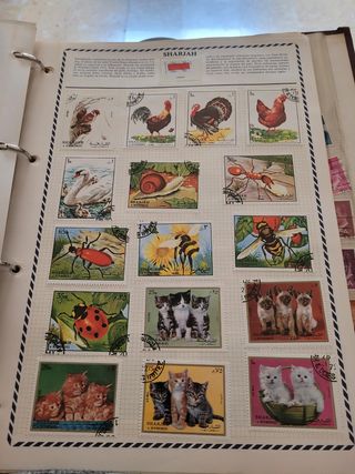 album de sellos internacionales