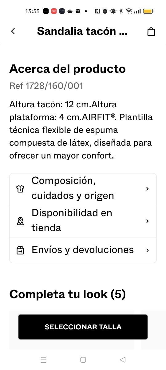 sandalias blancas tacón plataforma 37