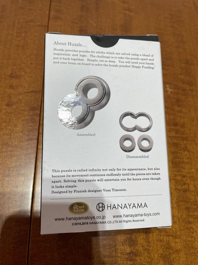 Huzzle Cast Infinity Rompecabezas 3D